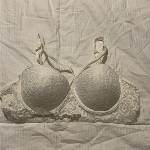 White lace bra